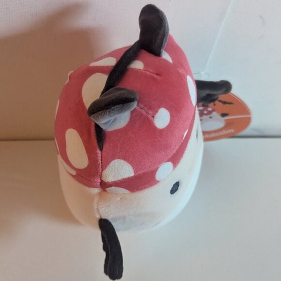 NWT 5" Malcolm Mushroom Bat Squishmallows Halloween Collectible Wings Plush Toy - Picture 7 of 10